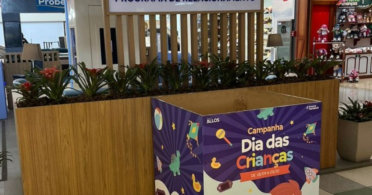 Para o Dia das Crianças, Shopping Tamboré realiza campanha para arrecadação de brinquedos