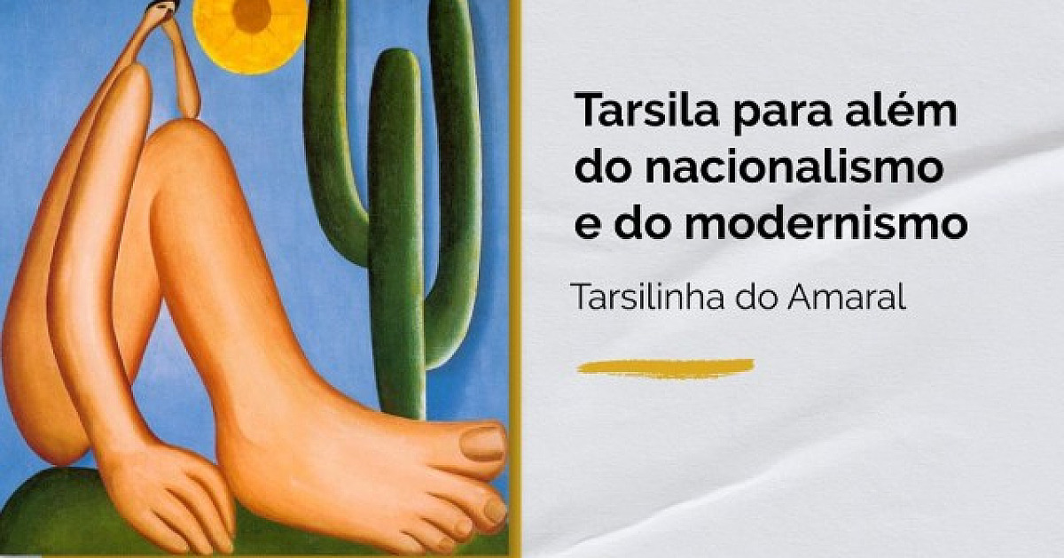 Sobrinha-neta de Tarsila do Amaral é destaque em live da UNIP e Objetivo