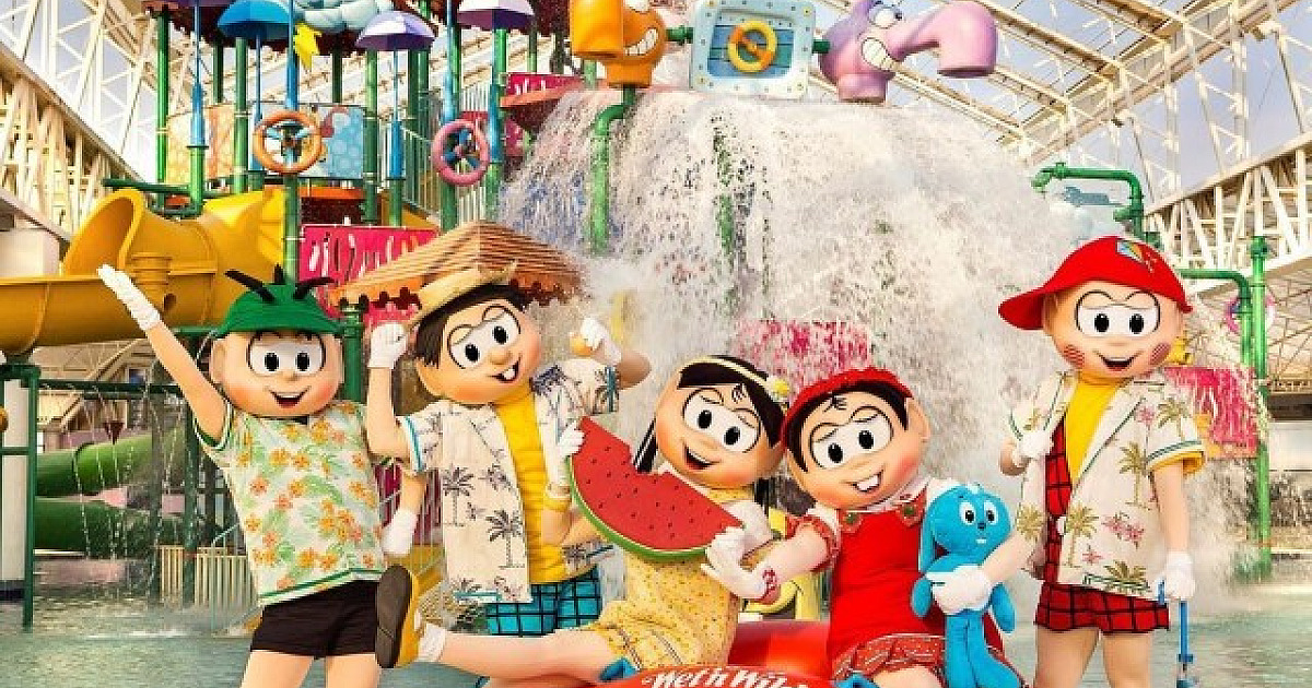 Wet'n Wild promove Arraiá com a turma da Mônica a partir do dia 23