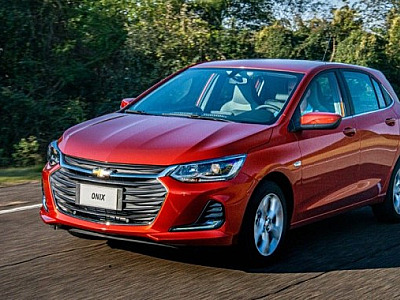Chevrolet Onix é o carro novo mais vendido do país em 2020