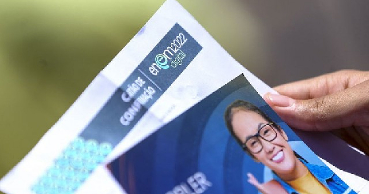 Cartão de confirmação do Enem será disponibilizado nesta terça (24)