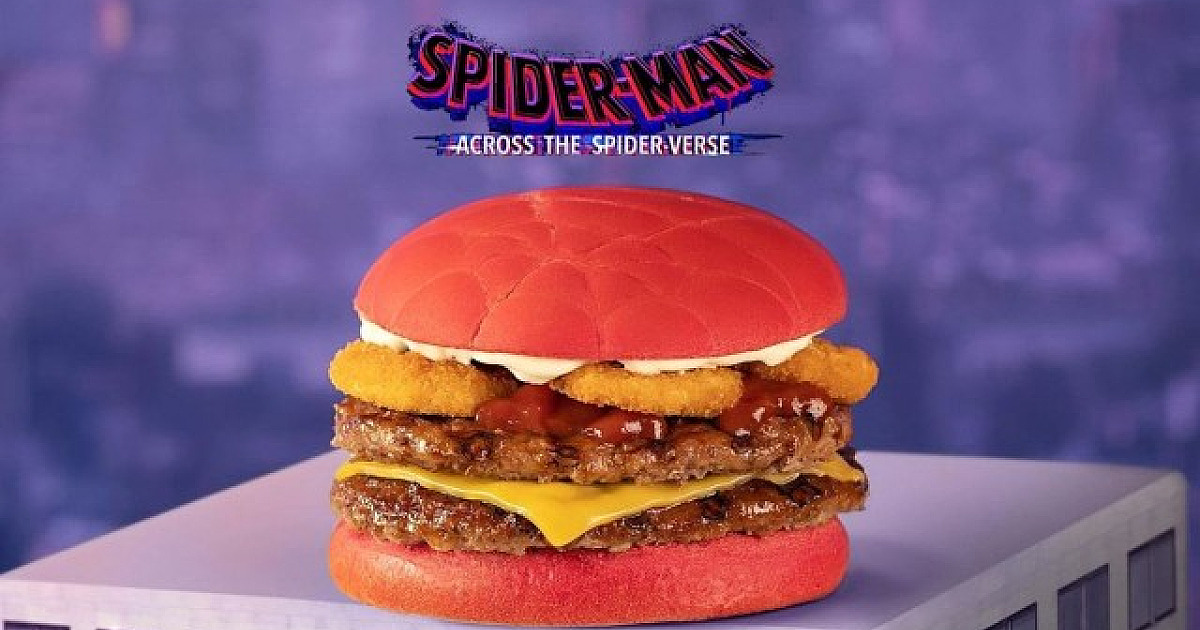 BK cria combo de “Homem-Aranha: Através do Aranhaverso”