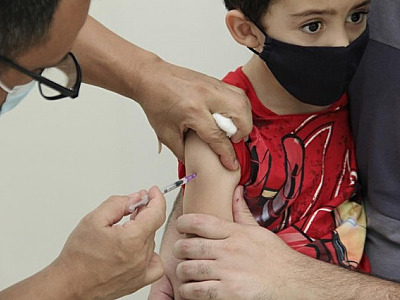 Barueri inicia vacinação contra a Covid-19 em crianças a partir de seis meses sem comorbidades