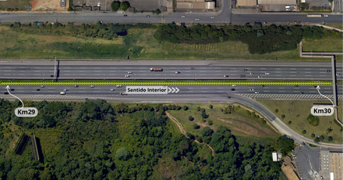 CCR ViaOeste libera novo trecho da faixa adicional na Castello Branco; Obra deve ser finalizada até