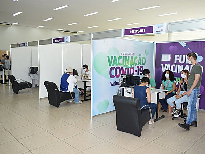 Barueri organiza imunização contra a Covid-19 para pessoas com deficiência e portadores de comorbida