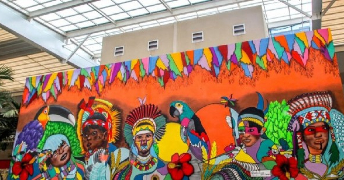 Alpha Square Mall realiza exposição em comemoração do Dia do Índio