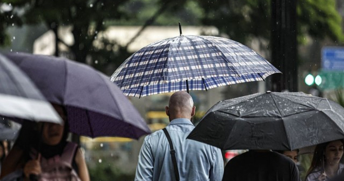 Defesa Civil de São Paulo emite alerta para chuvas intensas nos próximos dias