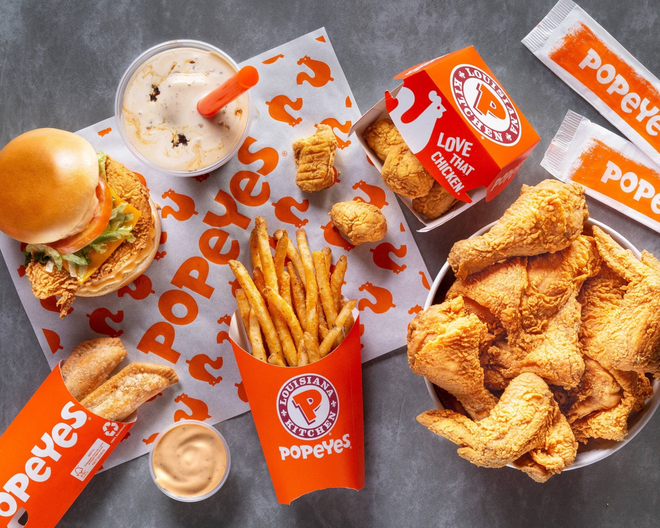 Popeyes lança sanduíche Bacon Vibrante