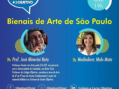 Objetivo promove live sobre as Bienais de Arte de São Paulo