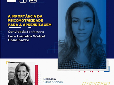 UNIP promove live sobre a importância do movimento corporal no processo de aprendizagem