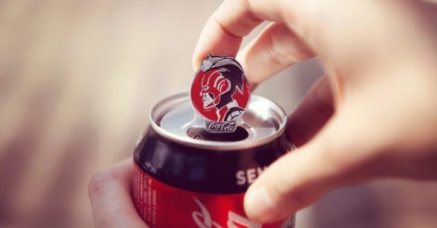 Coca-Cola lança lacre de latinha que vira pin colecionável de “Vingadores: Ultimato”