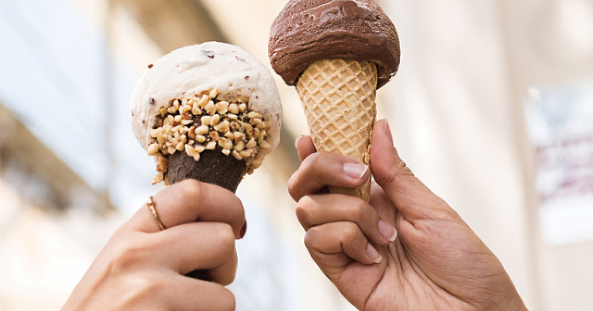 Bacio di Latte comemora o Dia dos Namorados com gelato em dobro