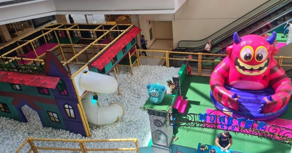 Parque inspirado em Monstros S.A. é destaque no Iguatemi Alphaville