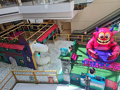 Parque inspirado em Monstros S.A. é destaque no Iguatemi Alphaville