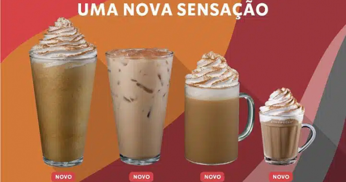 Starbucks anuncia novos sabores para o outono