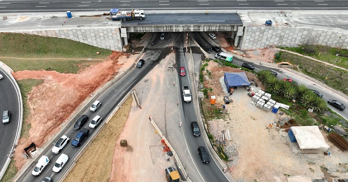 Obras na Castello: ViaOeste inicia nova intervenção no Trevo de Alphaville