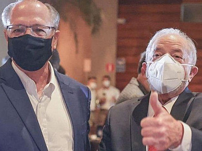 EXCLUSIVO: Em disputa pela presidência, Alckmin é confirmado na chapa de Lula