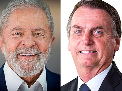 Lula e Bolsonaro disputam segundo turno das eleições neste domingo (30)