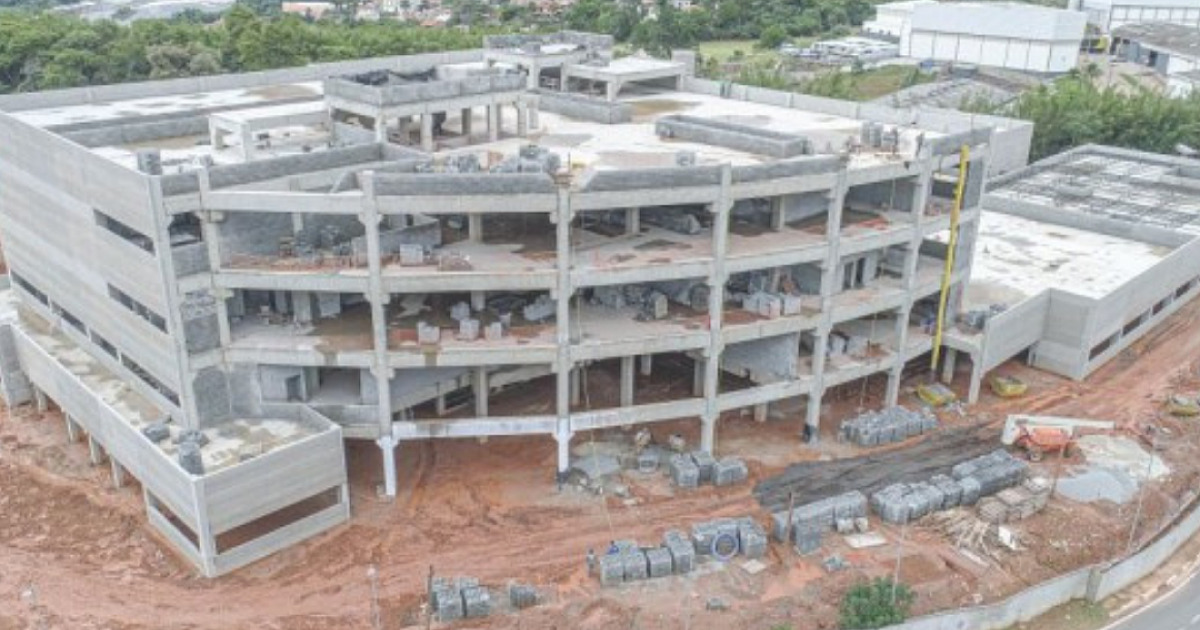 Novo hospital de Santana de Parnaíba deve ser entregue no próximo
semestre