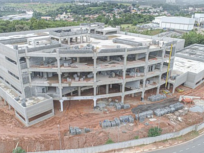 Novo hospital de Santana de Parnaíba deve ser entregue no próximo
semestre