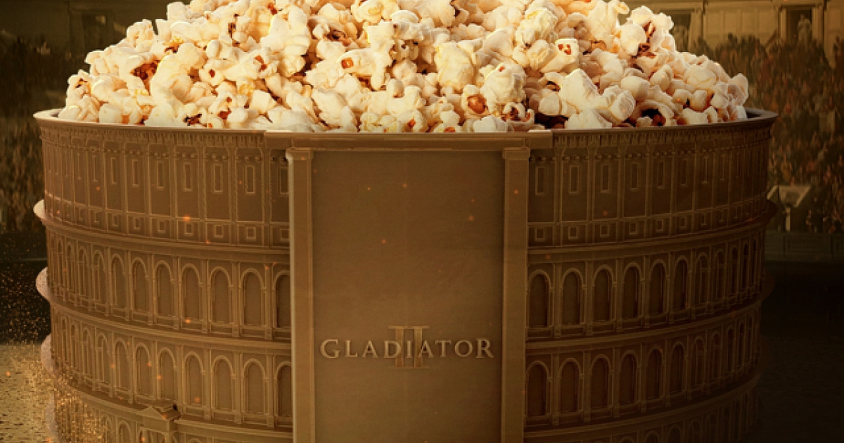 Cinemark anuncia combo para ‘Gladiador II’