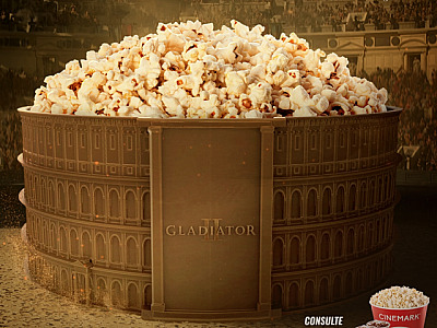 Cinemark anuncia combo para ‘Gladiador II’