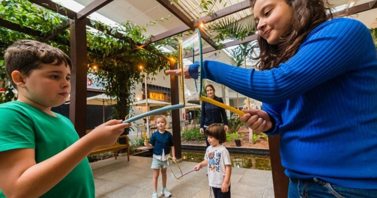 Kids Club do Alpha Square Mall terá programação gratuita para as crianças neste sábado (10)