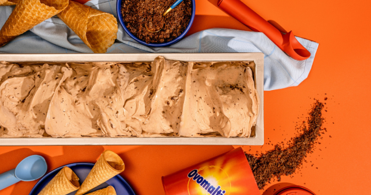 Bacio di Latte lança gelato de Ovomaltine em parceria inédita