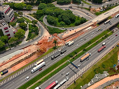 Novos viadutos da Castello Branco tomam forma em dois meses