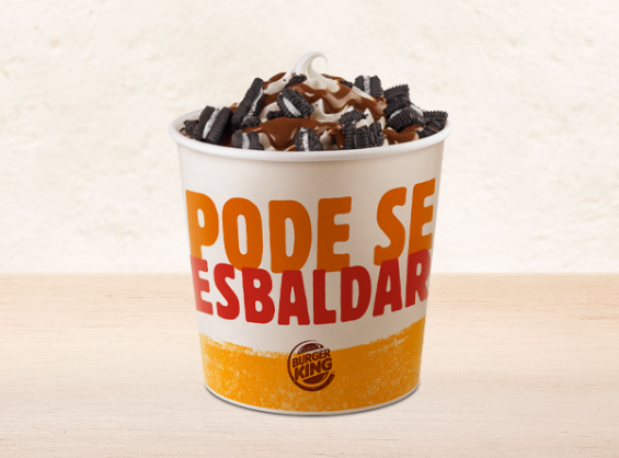 Burger King lança sorvete com Oreo e brigadeiro