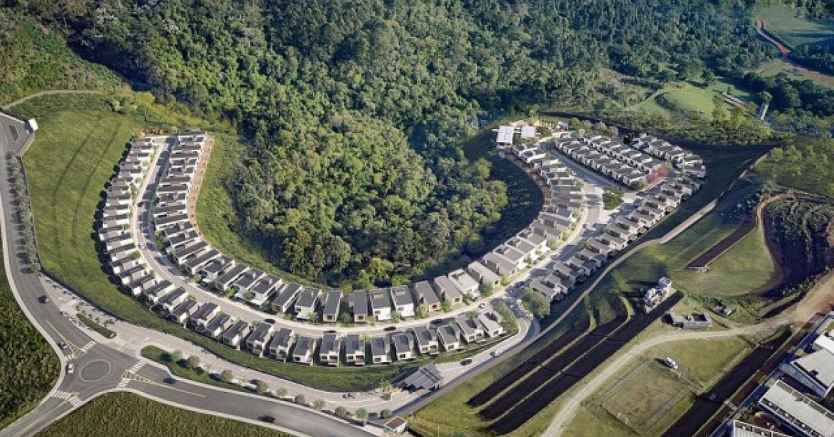 Uma área em Alphaville pronta para se desenvolver