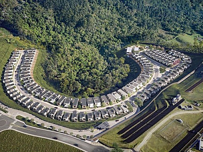 Uma área em Alphaville pronta para se desenvolver