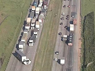 Ameaça de bomba bloqueia Rodoanel na altura de Itapecerica da Serra