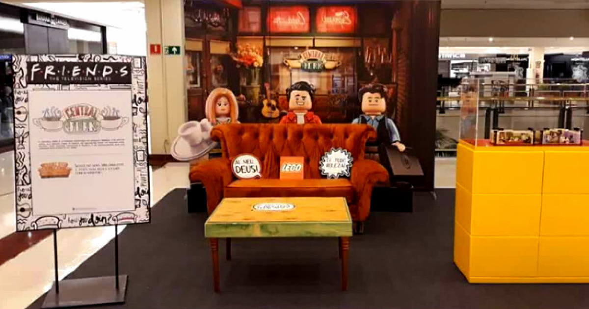 LEGO traz icônico cenário de Friends para São Paulo