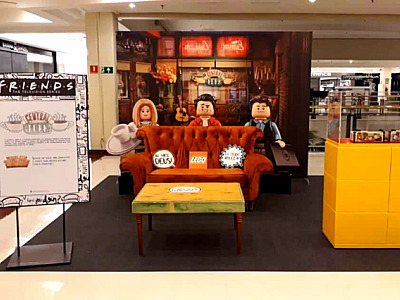 LEGO traz icônico cenário de Friends para São Paulo