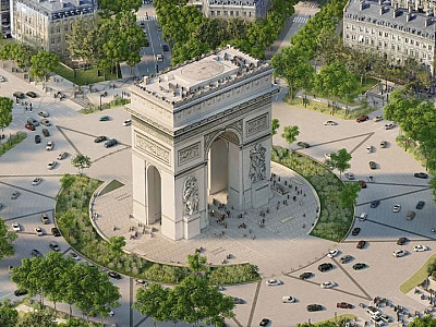 Paris vai transformar a avenida Champs-Élysées em um jardim urbano