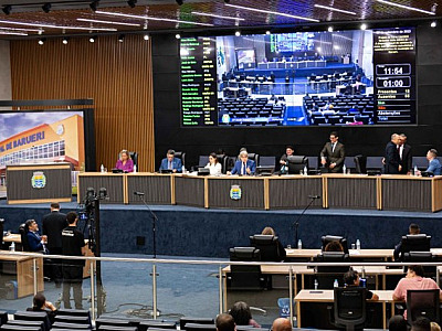 Morador é retirado de plenário da Câmara: “cai fora”