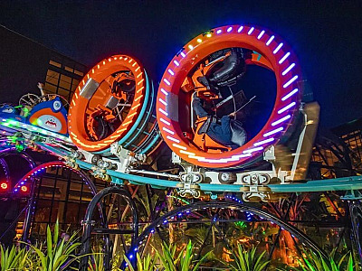 Cacau Show Experience inaugura montanha russa radical