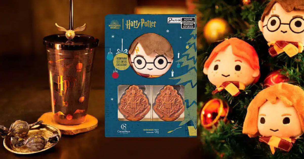 Cacau Show traz produtos de Harry Potter para o Natal