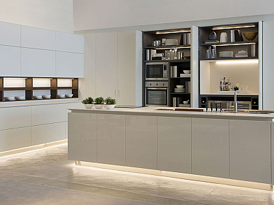 Portas com sistema Eclipse - Praticidade e charme para a cozinha