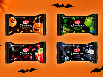 KitKat relança linha de chocolates com temática de Halloween