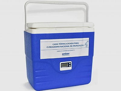 Ambev doa caixas térmicas que seriam usadas no Carnaval para armazenar vacinas