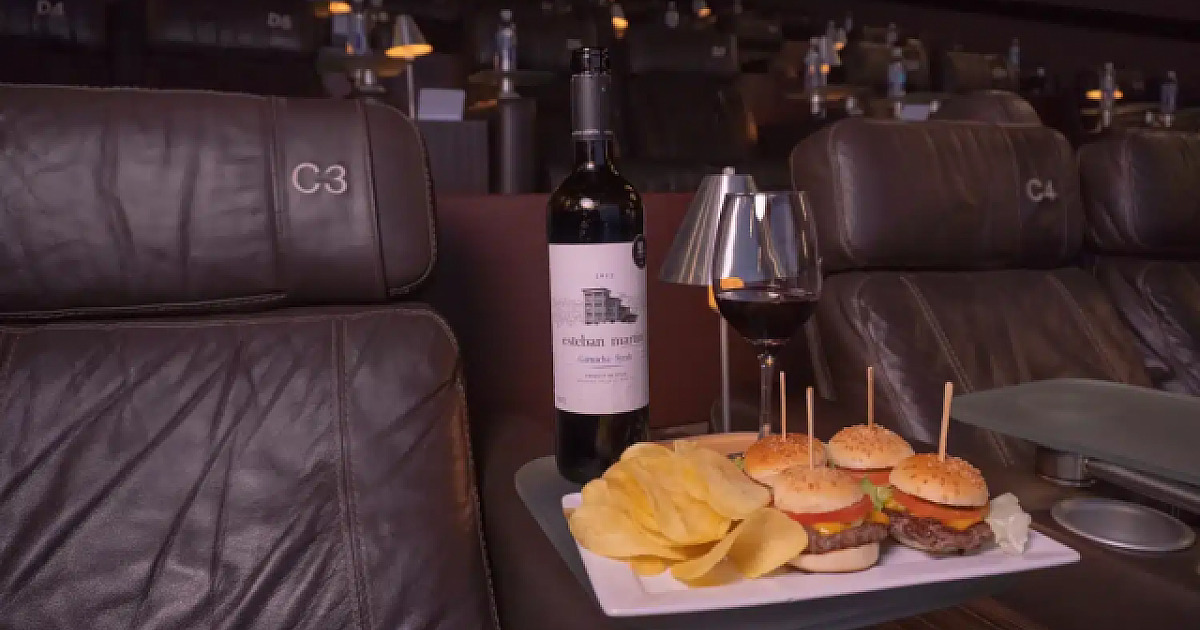 Sala VIP da Cinépolis conta com nova carta de vinhos