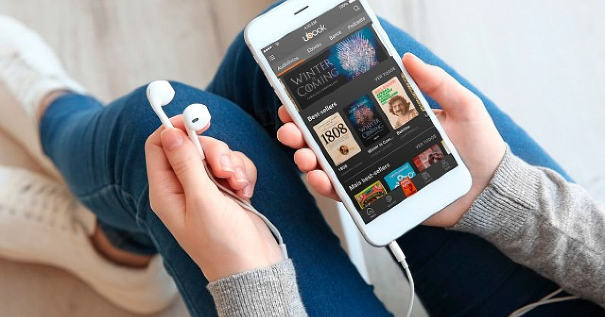 Ubook disponibiliza mais de 40 mil horas em audiolivros