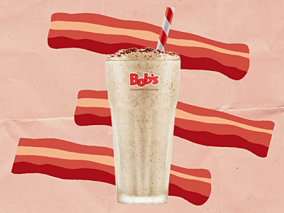 Bob’s relança Milk-Shake de Bacon