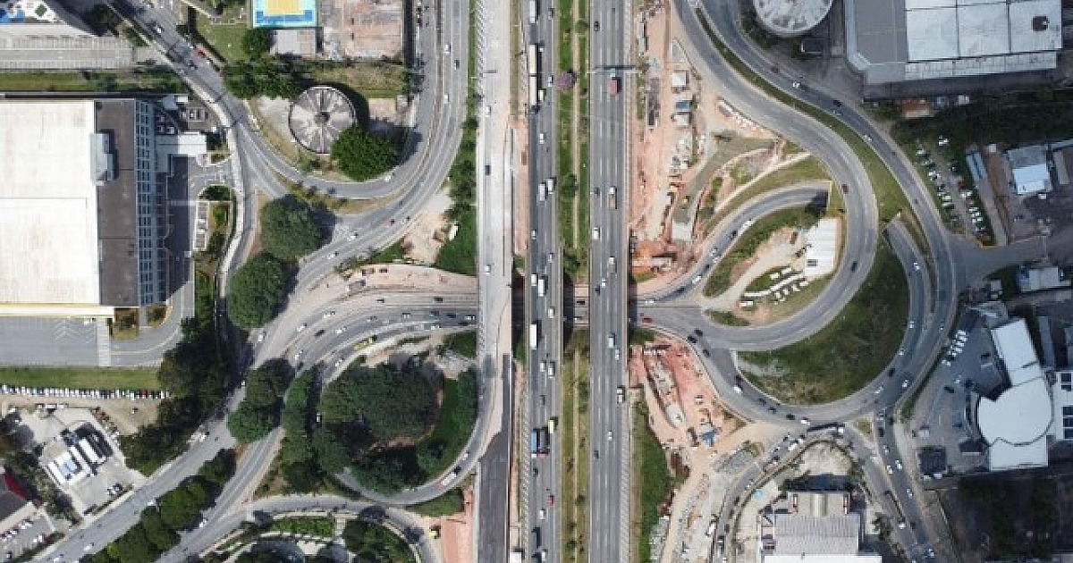 Remodelação do trevo de Alphaville avança para segunda etapa