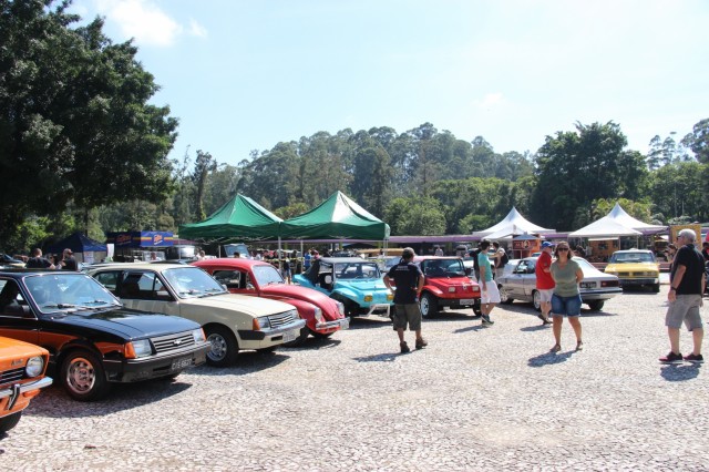 Parque Ecológico abriga exposição para aficionados por carros