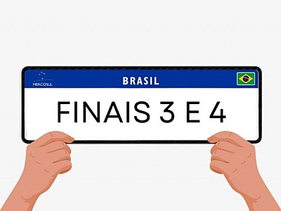 Licenciamento: agosto é o mês dos veículos com placas de final 3 e 4