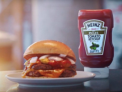 Heinz lança ketchup com sabor de picles