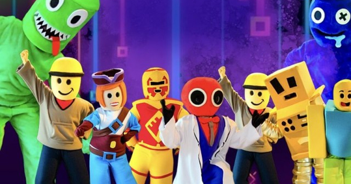 Santana de Parnaíba recebe o espetáculo "Roblox e Rainbon Friends"